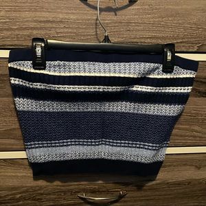sweater tube top